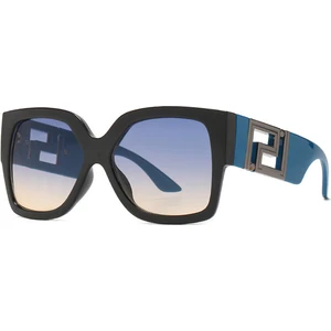 Shenzhen Xin Xin Gradyan Güneş Gözlüğü Serin Kadınlar Vintage Marka Tasarım Kare Güneş Gözlükleri Büyük Çerçeve (Yurt Dışından)