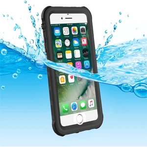Apple iPhone 7 Plus Uyumlu Kılıf Su Geçirmez 360 Derece Koruma Waterproof Telefon Kılıfı Kabı