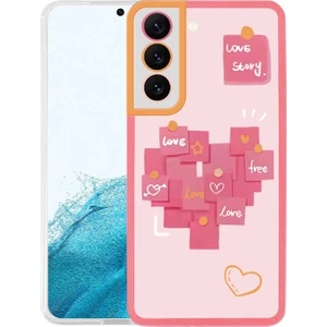 Samsung Galaxy S22 Plus Kılıf Desenli Renkli Figürlü Kapak