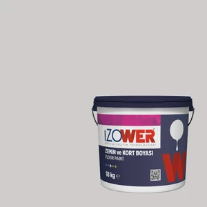 izower Zemin ve Kort Boyası – Demir 10 (18KG)