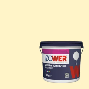 izower Zemin ve Kort Boyası – Yeni Fildişi 10 (18KG)