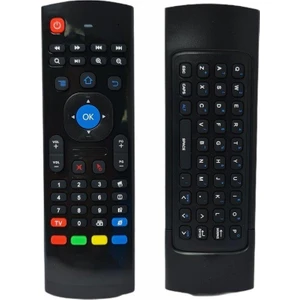 Android Smart Tv Universal Air Mouse Kumanda Klavyeli