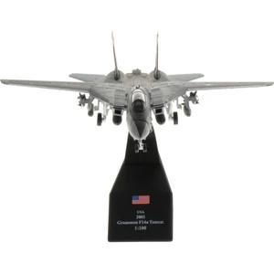 F-14 Avcı Uçak Modeli 1/100 Ölçekli Hava 1: 100 Diecast Uçak Oyuncak (Yurt Dışından)