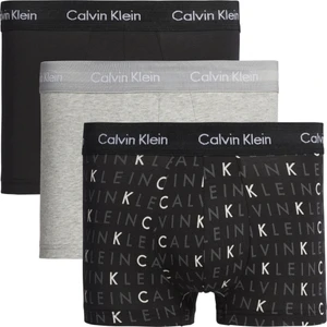 Calvin Klein Erkek 3'lü Trunk Boxer Seti Cotton Stretch