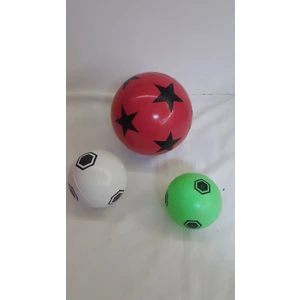 Bir Büyük 2'li Küçük Top Plastik Futbol Top Seti