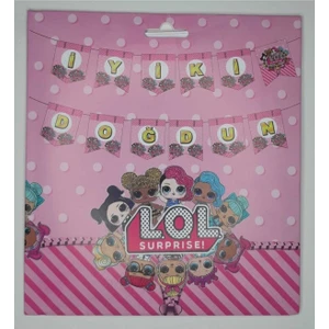 My Party Ready Lol Bebek Konsept Iyiki Doğdun Banner Yazı