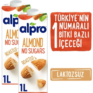 Şekersiz Badem Sütü 2x1L