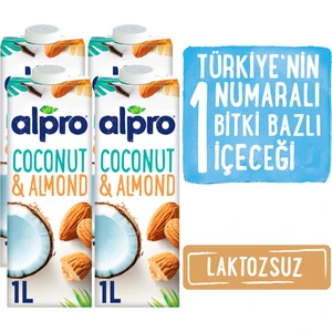 Hindistan Cevizli & Badem Sütü 4x1L