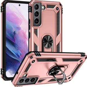 Samsung Galaxy S22 Kılıf Yüzüklü Zırh Tank Vega