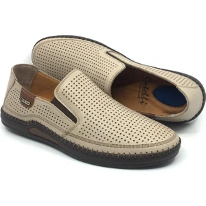 i Deri Erkek Yazlık Rahat Günlük Hafif Yeni Sezon Çarık Ayakkabı 40-44