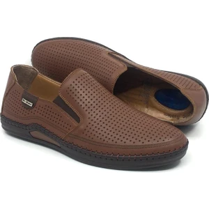 i Deri Erkek Yazlık Rahat Günlük Hafif Yeni Sezon Çarık Ayakkabı 40-44