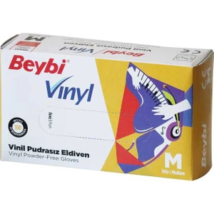 Pudrasız Vinil (Vinyl) Eldiven (Medium) - 20'li