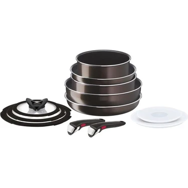 Tefal L15096 Ingenio Titanyum 2X XL Force Büyük Tava ve Tencere Seti 12 Parça -