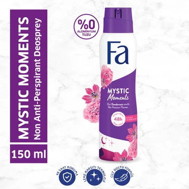 Fa Mystic Moment Çiçek Kokulu Kadın 150 ML