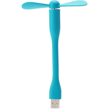 Xiaomi Mijia Taşınabilir Mini Sessiz USB Elektrikli Fan - Mavi (Yurt