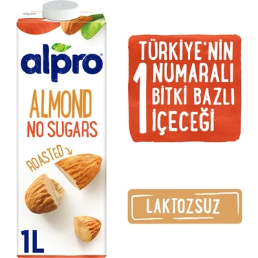 Alpro Şekersiz Bademli İçecek