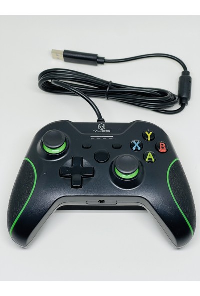 Yues Xbox One Gamepad Oyun Kolu Pc Uyumlu Joystick Kablolu (Xbox One (S)(X) / Pc Uyumlu)