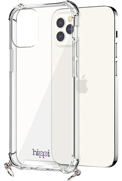 Hippi iPhone 13 Pro Daisy Örgü Askılı Ultra Koruma Telefon Kılıfı