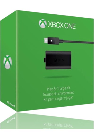 Yues Xbox One S x Gamepad Oyun Kolu Şarj Kit Batarya + Kablo (Xbox One/one S/one x Uyumlu)