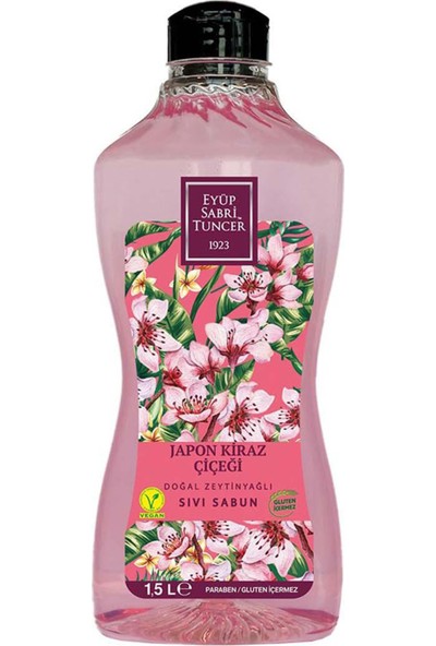Eyüp Sabri Tuncer Japon Kiraz Çiçeği Sıvı Sabun 1500ml