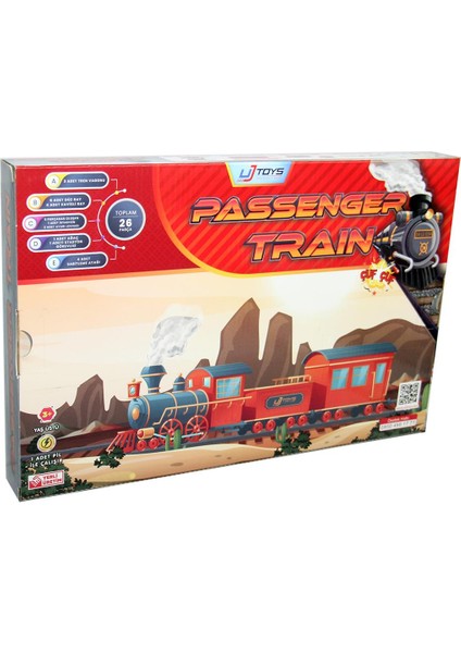 Passenger Tren - 26 Parça modelleri