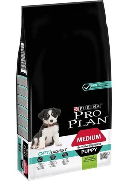 Pro Plan Puppy Sensitive Digeston Kuzu Etli Yavru Köpek Maması 12 kg