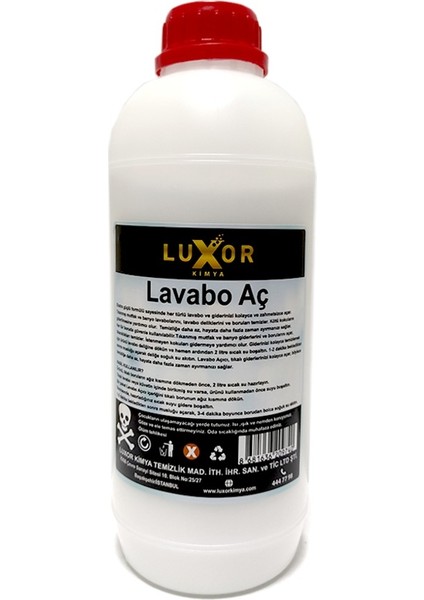 Kimya Lavabo Açıcı 1 kg