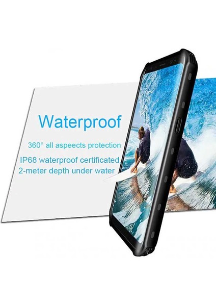 Galaxy S8 Kılıf 1-1 Su Geçirmez Kılıf