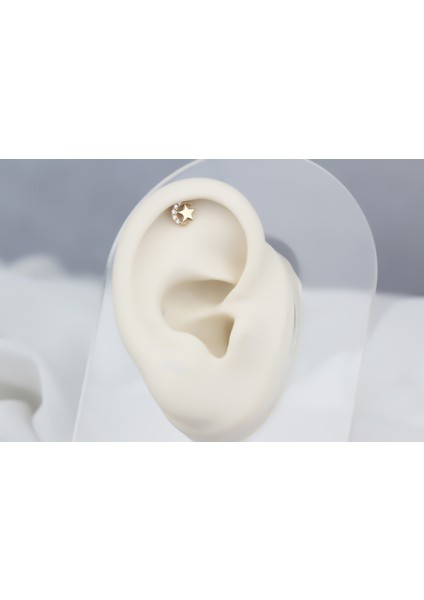 Altın Ay Yıldız Helix Piercing fiyatları