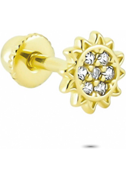Altın Güneş Helix Piercing