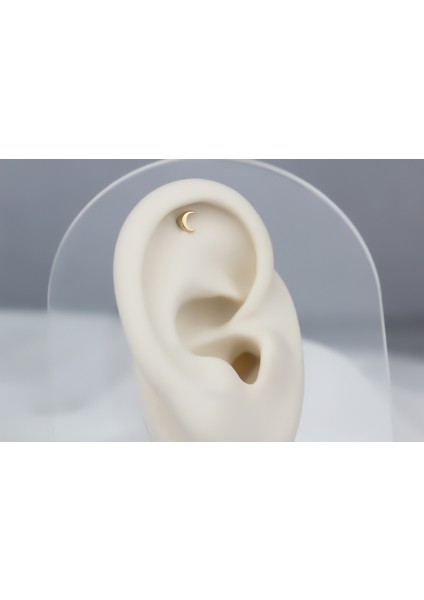 Altın Hilal Helix Piercing