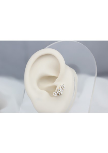 Altın Çiçek Tragus Piercing