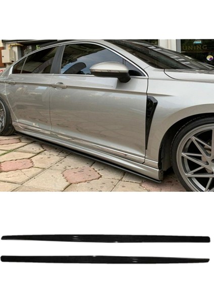 Tofaş Murat 131 1981-1995 F30 Düz Model Yan Marşpiyel Eki 4 Parça Piona Black