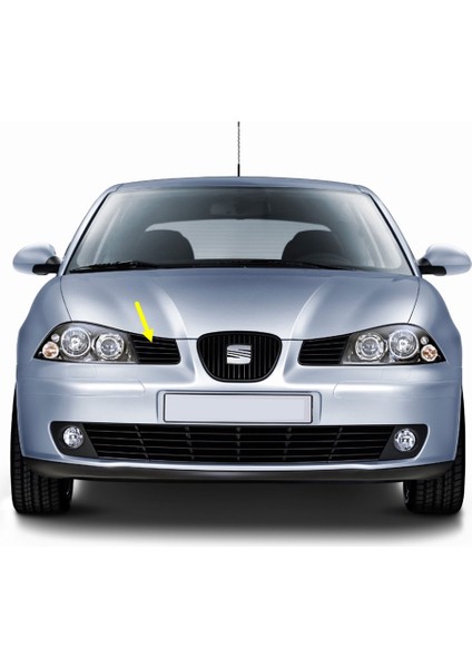Seat Ibiza 2002-2009 Ön Panjur Sağ Yan Parçası Izgarası 6L0853676