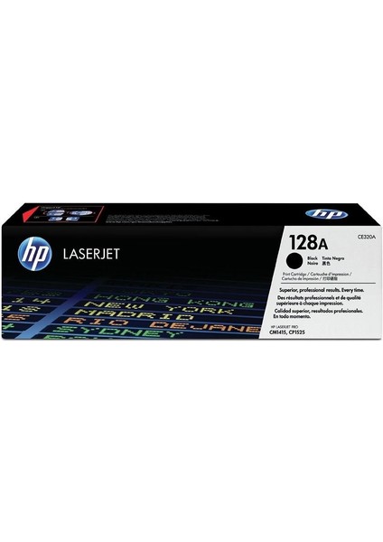 Hp 128A CE320A  Siyah Orjinal Toner Laserjet CP1525/CM1415