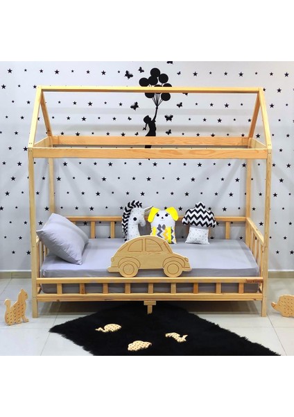 Montessori Yatak Luxury Arabalı Çocuk Karyola indirimleri