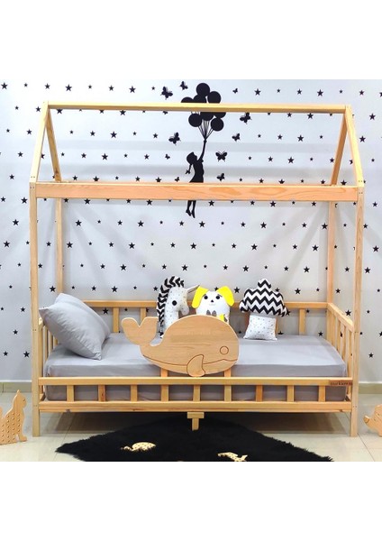 Balina Montessori Yatak 90X190 Çocuk ve Bebek Karyola modelleri