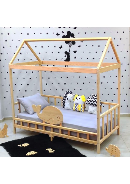 Balina Montessori Yatak 90X190 Çocuk ve Bebek Karyola fırsatları