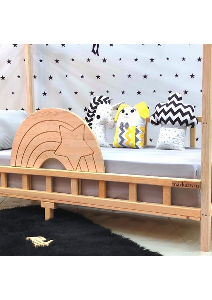 Ahşap Çocuk Karyola 90X190 Bebek Montessori Yatak indirimleri