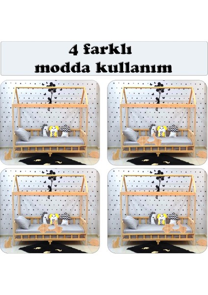 Ahşap Montessori Yatak Motorlu Çocuk Karyola fiyatları