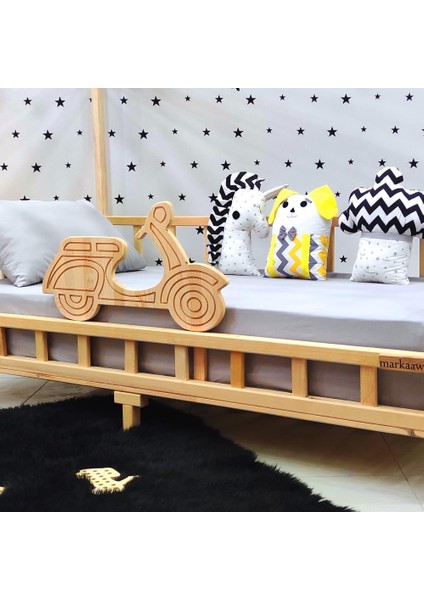 Ahşap Montessori Yatak Motorlu Çocuk Karyola fırsatları