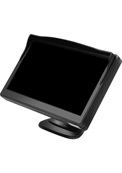 5 Inç LCD Araba Dikiz Monitör Ekran Park Dikiz Yedekleme Kamera Dash Standı + Vantuz (Yurt Dışından)