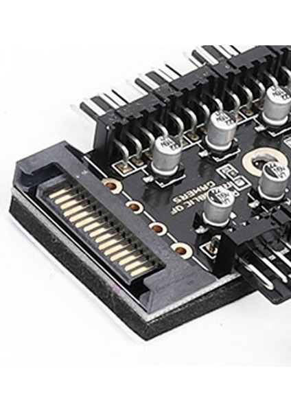 Anakart 1 Ila 10 Pin Pwm Soğutucu Fan Hub Splitter Uzatma Soket 12 V Sata Arayüzü (Yurt Dışından) modelleri