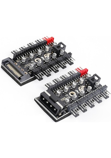 Anakart 1 Ila 10 Pin Pwm Soğutucu Fan Hub Splitter Uzatma Soket 12 V Sata Arayüzü (Yurt Dışından) fırsatları