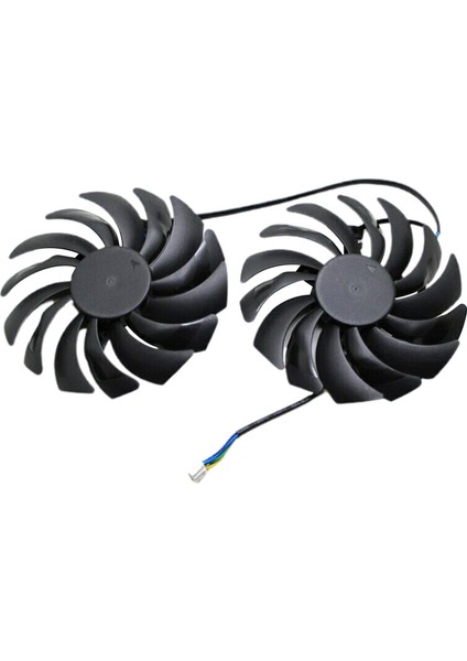 2x Pc 92MM 4pins Grafik Kartı Hayranları Msı GTX1080TI Için 25DBA 25DBA 1080 1060 580 (Yurt Dışından)