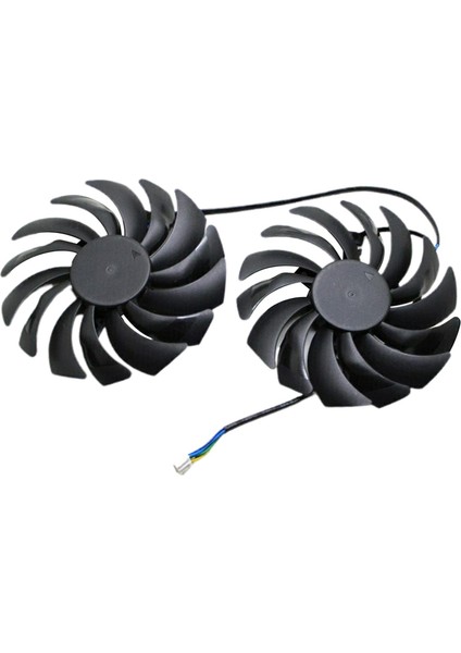 2x Pc 92MM 4pins Grafik Kartı Hayranları Msı GTX1080TI Için 25DBA 25DBA 1080 1060 580 (Yurt Dışından)