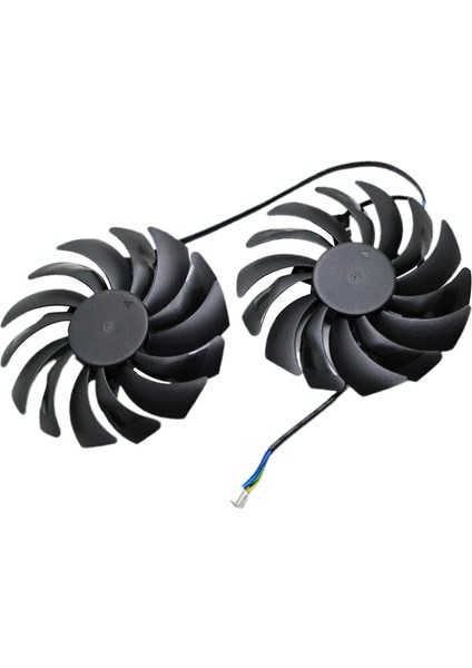 2x Pc 92MM 4pins Grafik Kartı Hayranları Msı GTX1080TI Için 25DBA 25DBA 1080 1060 580 (Yurt Dışından)