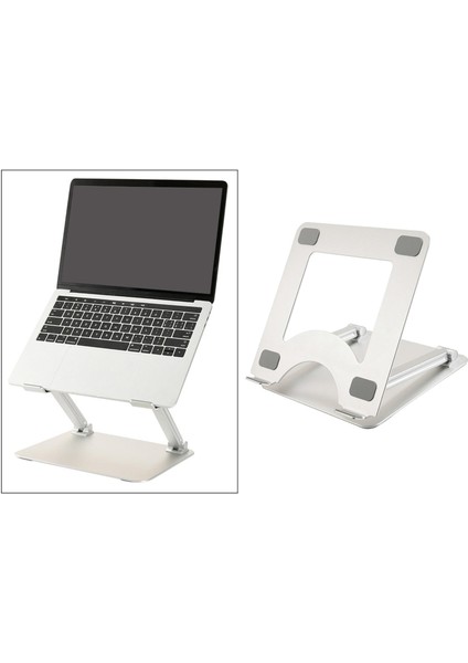Ayarlanabilir Alüminyum Alaşım Laptop Standı Tutucu Katlanabilir Dizüstü Riser (Yurt Dışından)