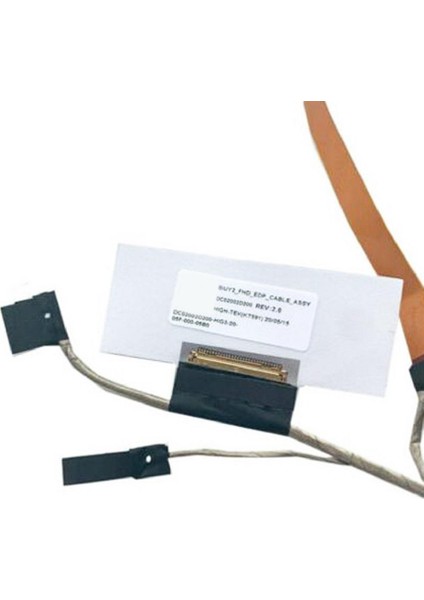Ekran Kablosu Bilgisayar Bileşenleri Siyah Lenovo Yoga 710-14ISK 710-14IKB Için (Yurt Dışından)
