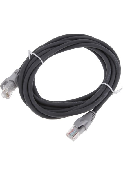 Ethernet CAT5E Ağ Kablosu Internet Lan Yama Kablosu 3 Metre (Yurt Dışından)